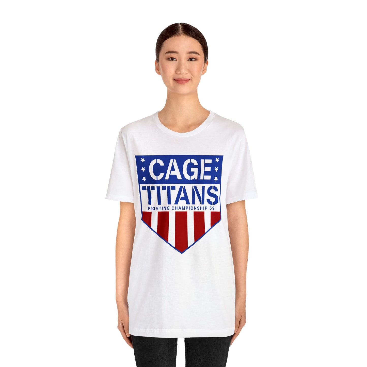 Cage Titans USA Tee's