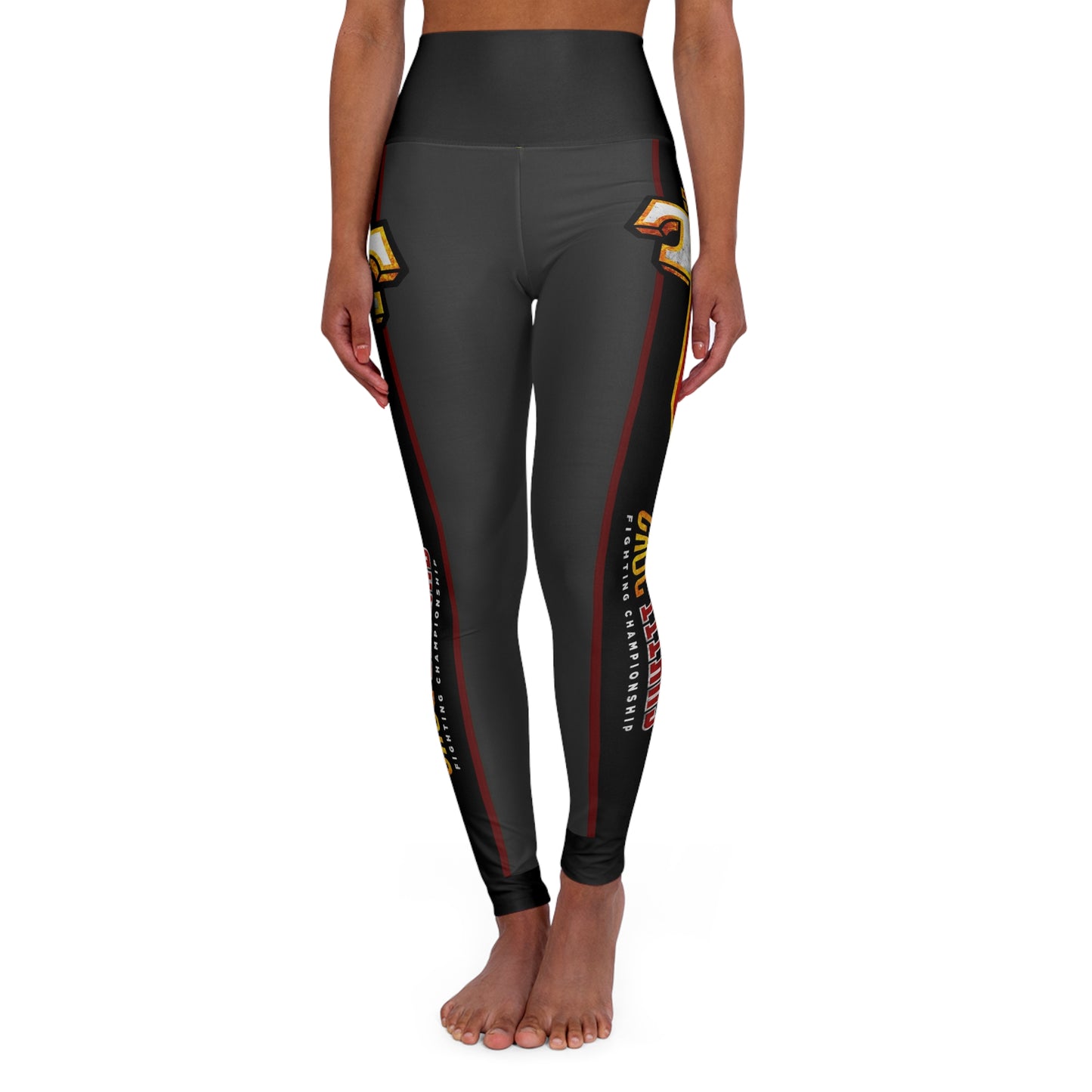 High Waisted Yoga Leggings (AOP)